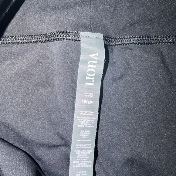 Vuori Leggings, worn once, size large - Picture 6 of 7